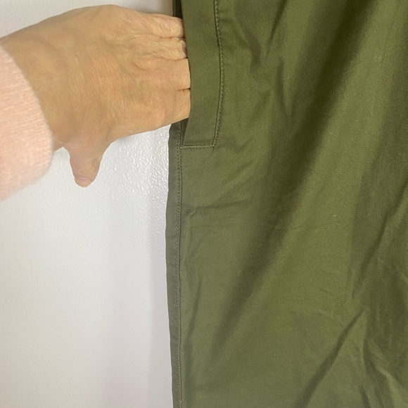 Croft & Barrow Olive Green Drawstring Mini Skirt NWT Size 4X - Picture 3 of 10